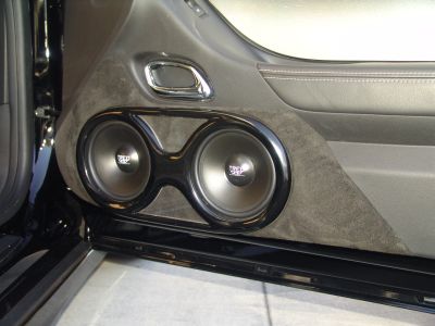 TREO TSX Components with custom suede inserts in the doors