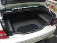 Another angle of the 'stealth' trunk trim