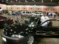 Mike poses with his Cavalier