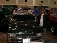 Ed poses with his World Champion Nissan Hardbody