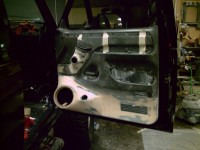 Custom fiberglass door panels for component speakers