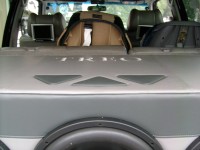 Custom TREO-embroidered on the two-tone vinyl